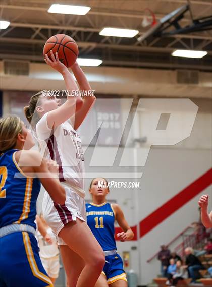 Thumbnail 2 in Danville vs. Crawfordsville (IHSAA 3A Sectional Semifinal) photogallery.
