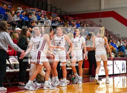 Thumbnail 1 in Danville vs. Crawfordsville (IHSAA 3A Sectional Semifinal) photogallery.