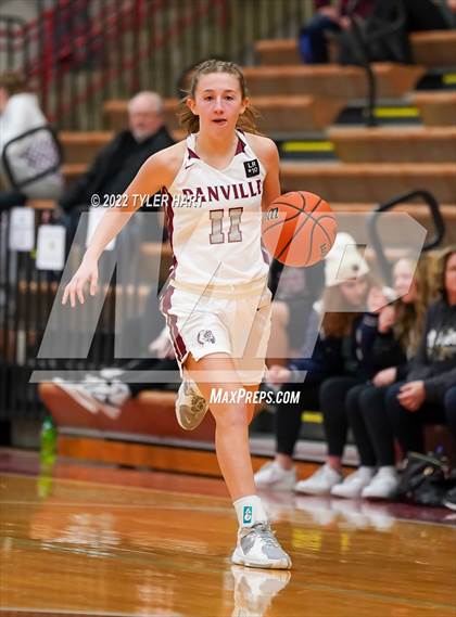 Thumbnail 2 in Danville vs. Crawfordsville (IHSAA 3A Sectional Semifinal) photogallery.