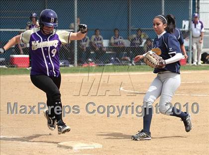Thumbnail 2 in Los Angeles Baptist vs. Santa Clara (Valley Classic) photogallery.