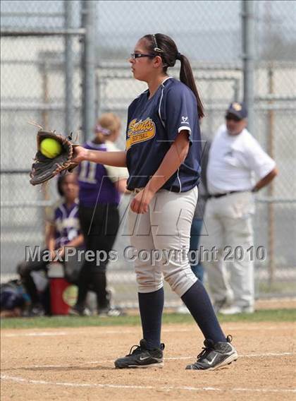 Thumbnail 1 in Los Angeles Baptist vs. Santa Clara (Valley Classic) photogallery.