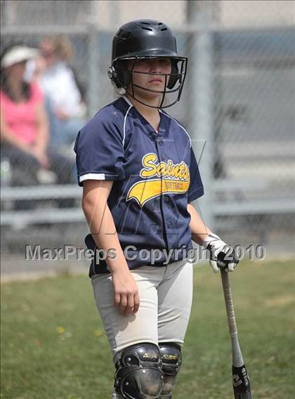 Thumbnail 2 in Los Angeles Baptist vs. Santa Clara (Valley Classic) photogallery.