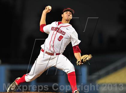 Thumbnail 2 in Harvard-Westlake vs. Marina (CIF SS D1 Final) photogallery.
