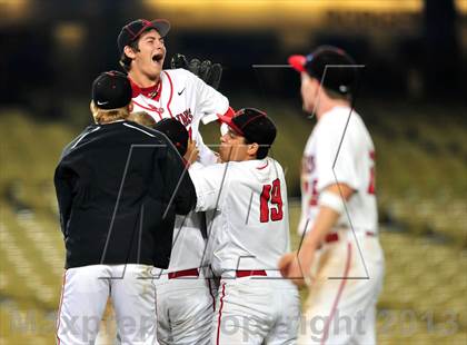 Thumbnail 2 in Harvard-Westlake vs. Marina (CIF SS D1 Final) photogallery.