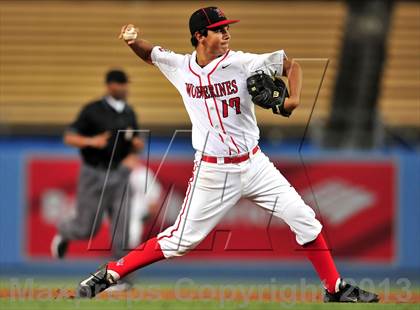 Thumbnail 1 in Harvard-Westlake vs. Marina (CIF SS D1 Final) photogallery.