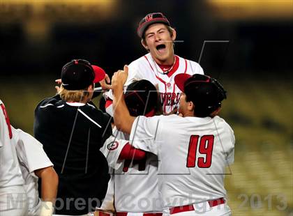 Thumbnail 3 in Harvard-Westlake vs. Marina (CIF SS D1 Final) photogallery.