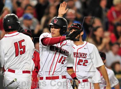 Thumbnail 3 in Harvard-Westlake vs. Marina (CIF SS D1 Final) photogallery.