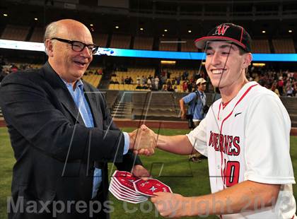Thumbnail 2 in Harvard-Westlake vs. Marina (CIF SS D1 Final) photogallery.
