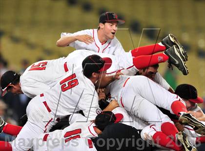 Thumbnail 2 in Harvard-Westlake vs. Marina (CIF SS D1 Final) photogallery.