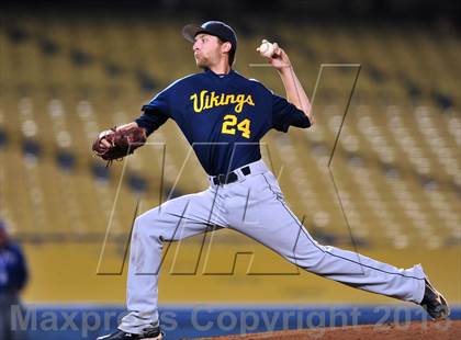 Thumbnail 3 in Harvard-Westlake vs. Marina (CIF SS D1 Final) photogallery.