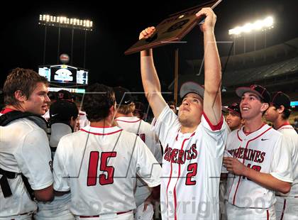 Thumbnail 1 in Harvard-Westlake vs. Marina (CIF SS D1 Final) photogallery.