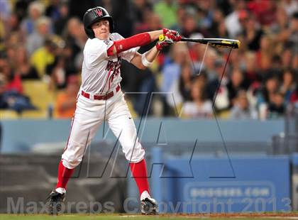 Thumbnail 2 in Harvard-Westlake vs. Marina (CIF SS D1 Final) photogallery.