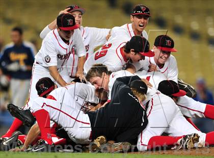 Thumbnail 1 in Harvard-Westlake vs. Marina (CIF SS D1 Final) photogallery.