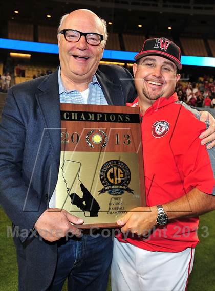 Thumbnail 1 in Harvard-Westlake vs. Marina (CIF SS D1 Final) photogallery.