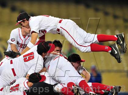 Thumbnail 2 in Harvard-Westlake vs. Marina (CIF SS D1 Final) photogallery.