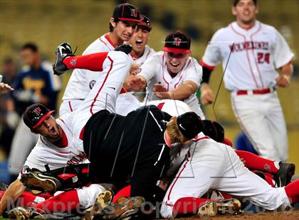 Thumbnail 2 in Harvard-Westlake vs. Marina (CIF SS D1 Final) photogallery.