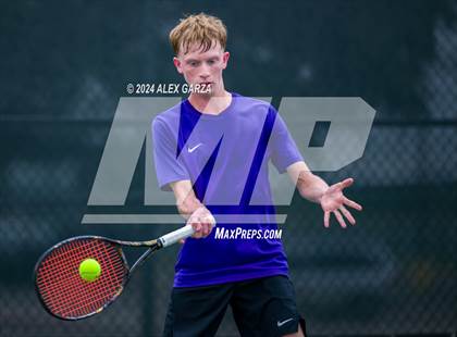 Thumbnail 1 in UIL 1A, 2A & 3A Tennis State Semifinals photogallery.