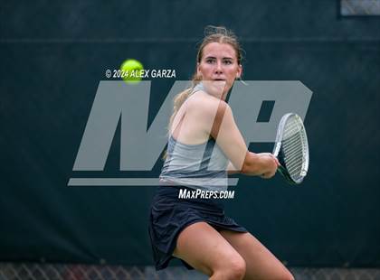 Thumbnail 1 in UIL 1A, 2A & 3A Tennis State Semifinals photogallery.