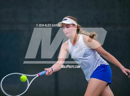 Thumbnail 2 in UIL 1A, 2A & 3A Tennis State Semifinals photogallery.