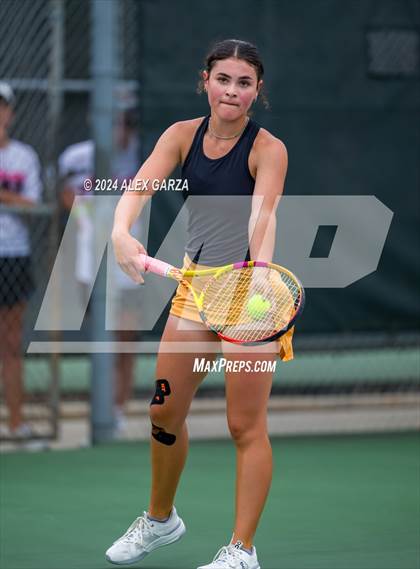 Thumbnail 1 in UIL 1A, 2A & 3A Tennis State Semifinals photogallery.