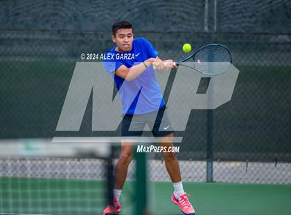Thumbnail 3 in UIL 1A, 2A & 3A Tennis State Semifinals photogallery.