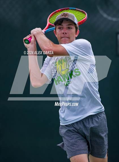 Thumbnail 1 in UIL 1A, 2A & 3A Tennis State Semifinals photogallery.