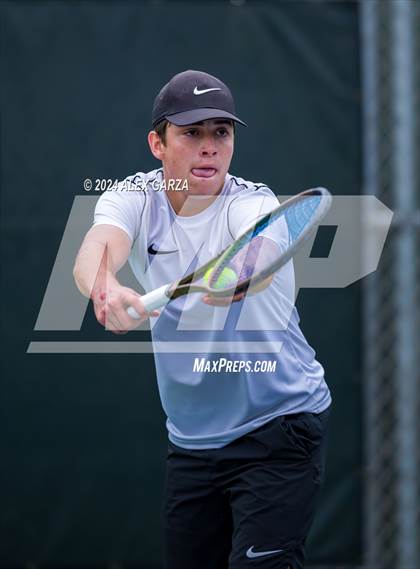 Thumbnail 3 in UIL 1A, 2A & 3A Tennis State Semifinals photogallery.