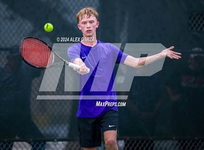 Thumbnail 2 in UIL 1A, 2A & 3A Tennis State Semifinals photogallery.