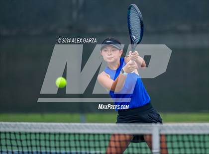 Thumbnail 3 in UIL 1A, 2A & 3A Tennis State Semifinals photogallery.