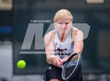 Thumbnail 3 in UIL 1A, 2A & 3A Tennis State Semifinals photogallery.