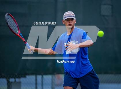 Thumbnail 2 in UIL 1A, 2A & 3A Tennis State Semifinals photogallery.