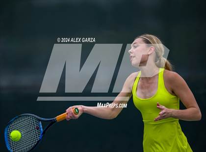 Thumbnail 1 in UIL 1A, 2A & 3A Tennis State Semifinals photogallery.