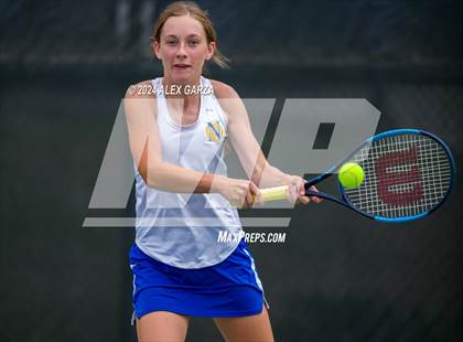 Thumbnail 1 in UIL 1A, 2A & 3A Tennis State Semifinals photogallery.
