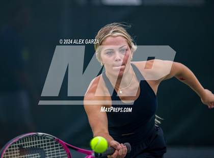 Thumbnail 3 in UIL 1A, 2A & 3A Tennis State Semifinals photogallery.