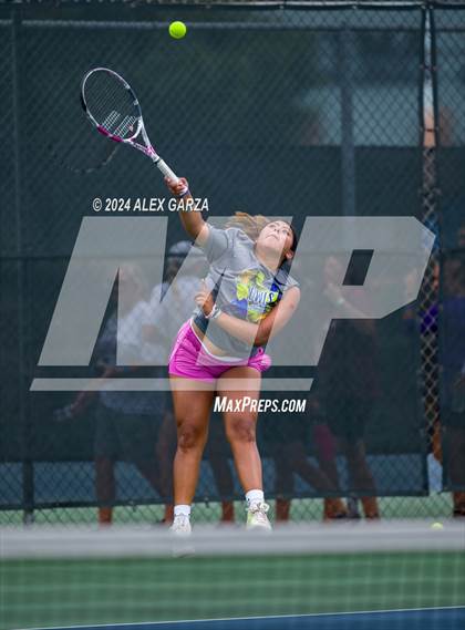 Thumbnail 3 in UIL 1A, 2A & 3A Tennis State Semifinals photogallery.