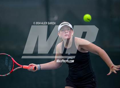 Thumbnail 2 in UIL 1A, 2A & 3A Tennis State Semifinals photogallery.