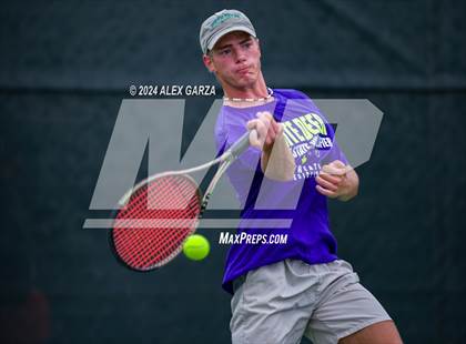 Thumbnail 1 in UIL 1A, 2A & 3A Tennis State Semifinals photogallery.