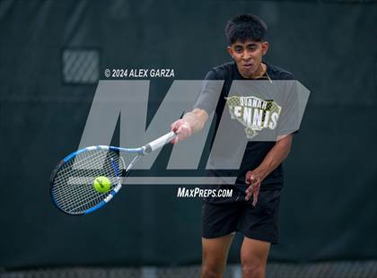 Thumbnail 3 in UIL 1A, 2A & 3A Tennis State Semifinals photogallery.