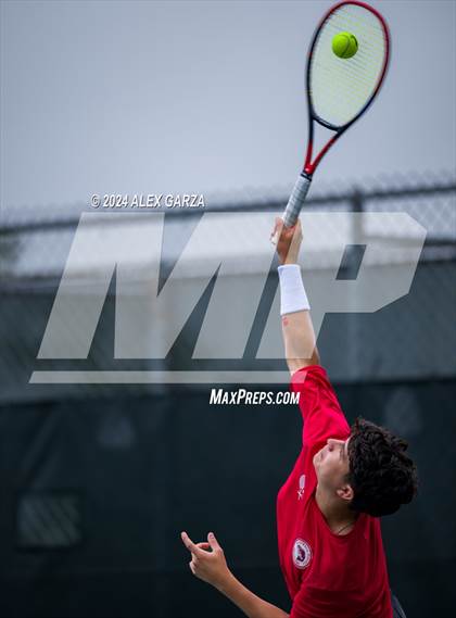 Thumbnail 1 in UIL 1A, 2A & 3A Tennis State Semifinals photogallery.