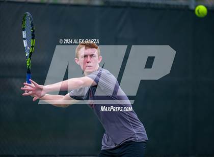 Thumbnail 3 in UIL 1A, 2A & 3A Tennis State Semifinals photogallery.