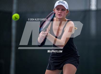 Thumbnail 1 in UIL 1A, 2A & 3A Tennis State Semifinals photogallery.