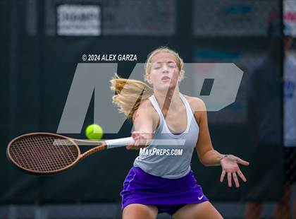 Thumbnail 2 in UIL 1A, 2A & 3A Tennis State Semifinals photogallery.