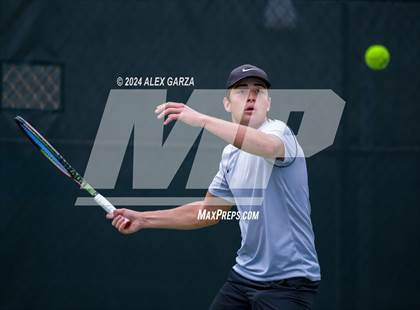Thumbnail 1 in UIL 1A, 2A & 3A Tennis State Semifinals photogallery.