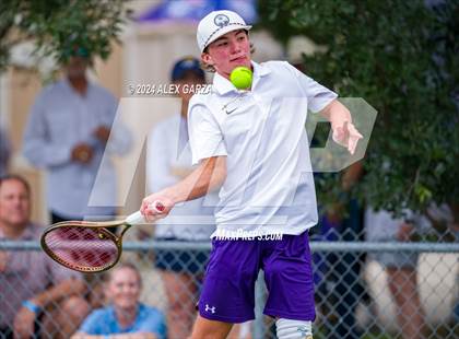 Thumbnail 3 in UIL 1A, 2A & 3A Tennis State Semifinals photogallery.