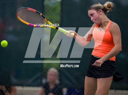 Thumbnail 2 in UIL 1A, 2A & 3A Tennis State Semifinals photogallery.