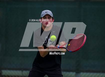 Thumbnail 1 in UIL 1A, 2A & 3A Tennis State Semifinals photogallery.