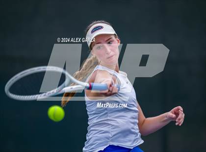 Thumbnail 3 in UIL 1A, 2A & 3A Tennis State Semifinals photogallery.