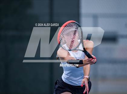 Thumbnail 2 in UIL 1A, 2A & 3A Tennis State Semifinals photogallery.