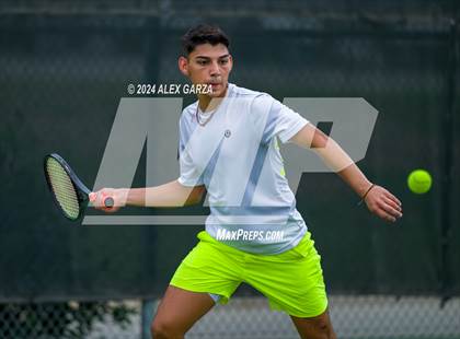 Thumbnail 1 in UIL 1A, 2A & 3A Tennis State Semifinals photogallery.
