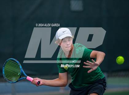 Thumbnail 2 in UIL 1A, 2A & 3A Tennis State Semifinals photogallery.